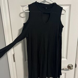 🚨 Last day Fri 🧳 Womens Dress Sweater Ribbed Knit Off Shoulder Keyhole